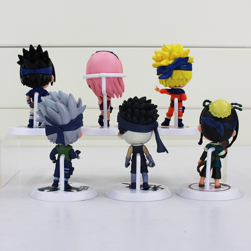 Anime Action Figure Naruto Cute Toys (6pcs) Anime Action Figure Naruto Cute Toys (6pcs)