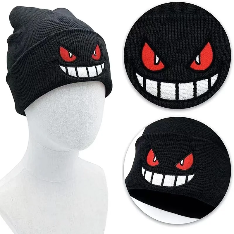 Anime Cap Unisex Daily Hat Adult Kids Cartoon Embroidered Knitted Hat Halloween Cosplay Prop Christmas Gift Anime Cap Unisex Daily Hat Adult Kids Cartoon Embroidered Knitted Hat Halloween Cosplay Prop Christmas Gift