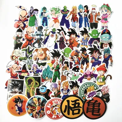 Anime Stickers Dragon Ball Decals Anime Stickers Dragon Ball Decals