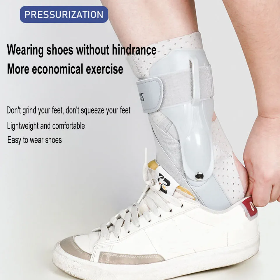 Ankle Brace for Sprained Ankle, Ankle Support Brace with Side Stabilizers for Men and Women, Ankle Splint Stabilizer Ankle Brace for Sprained Ankle, Ankle Support Brace with Side Stabilizers for Men and Women, Ankle Splint Stabilizer