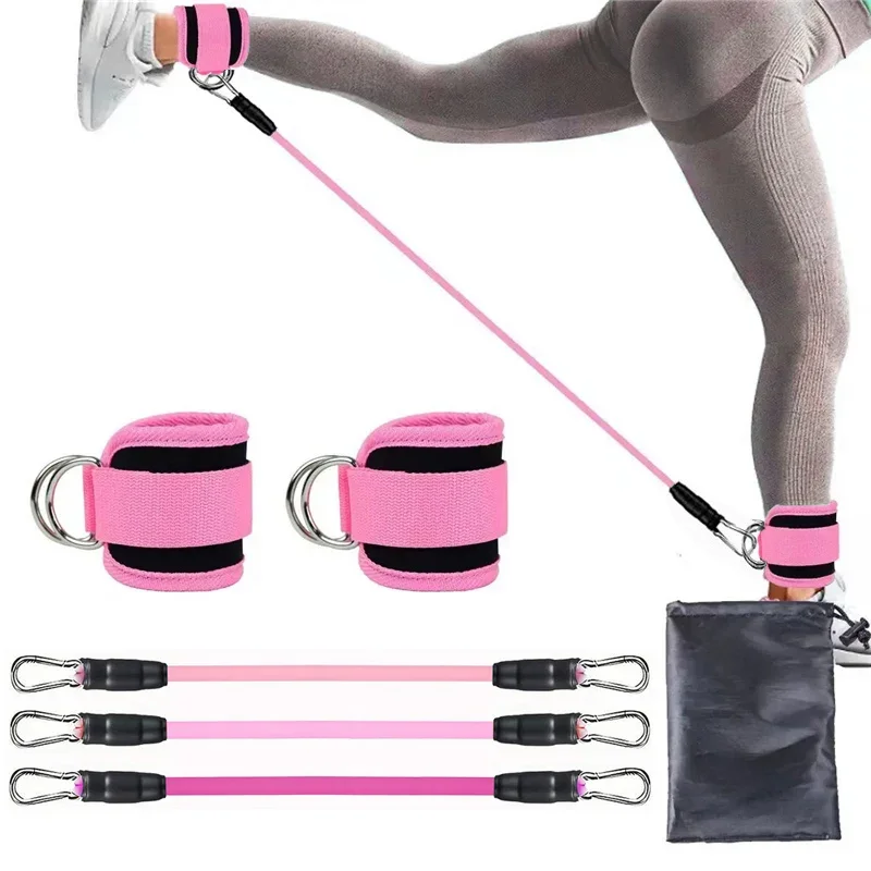 Ankle Straps Resistance Bands Set Fitness Workout Exercise Equipment Ankle Weight Yoga Elastic Fitness Band For Gym Man Ankle Straps Resistance Bands Set Fitness Workout Exercise Equipment Ankle Weight Yoga Elastic Fitness Band For Gym Man