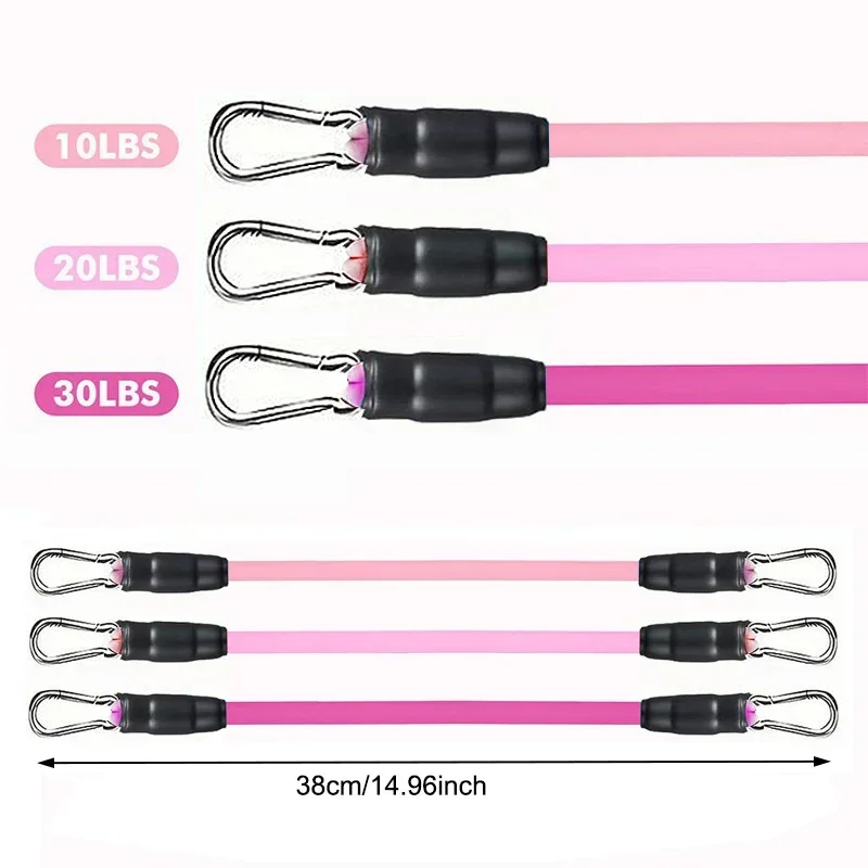 Ankle Straps Resistance Bands Set Fitness Workout Exercise Equipment Ankle Weight Yoga Elastic Fitness Band For Gym Man