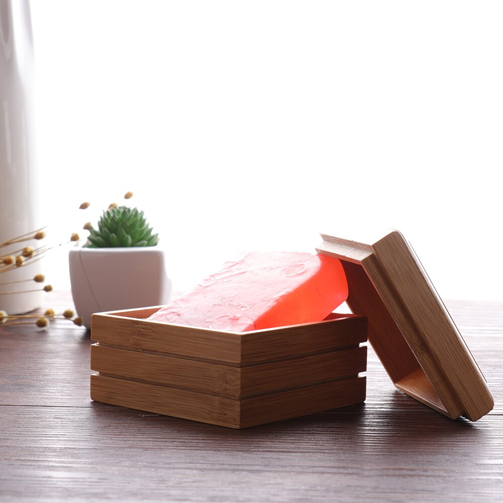Anti Bacterial Bamboo Wooden Soap Box Anti Bacterial Bamboo Wooden Soap Box