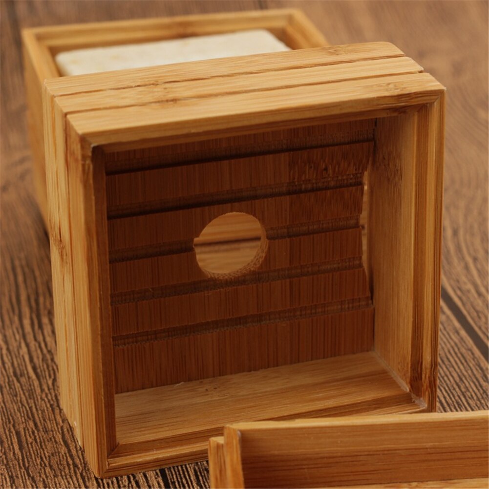 Anti Bacterial Bamboo Wooden Soap Box Anti Bacterial Bamboo Wooden Soap Box