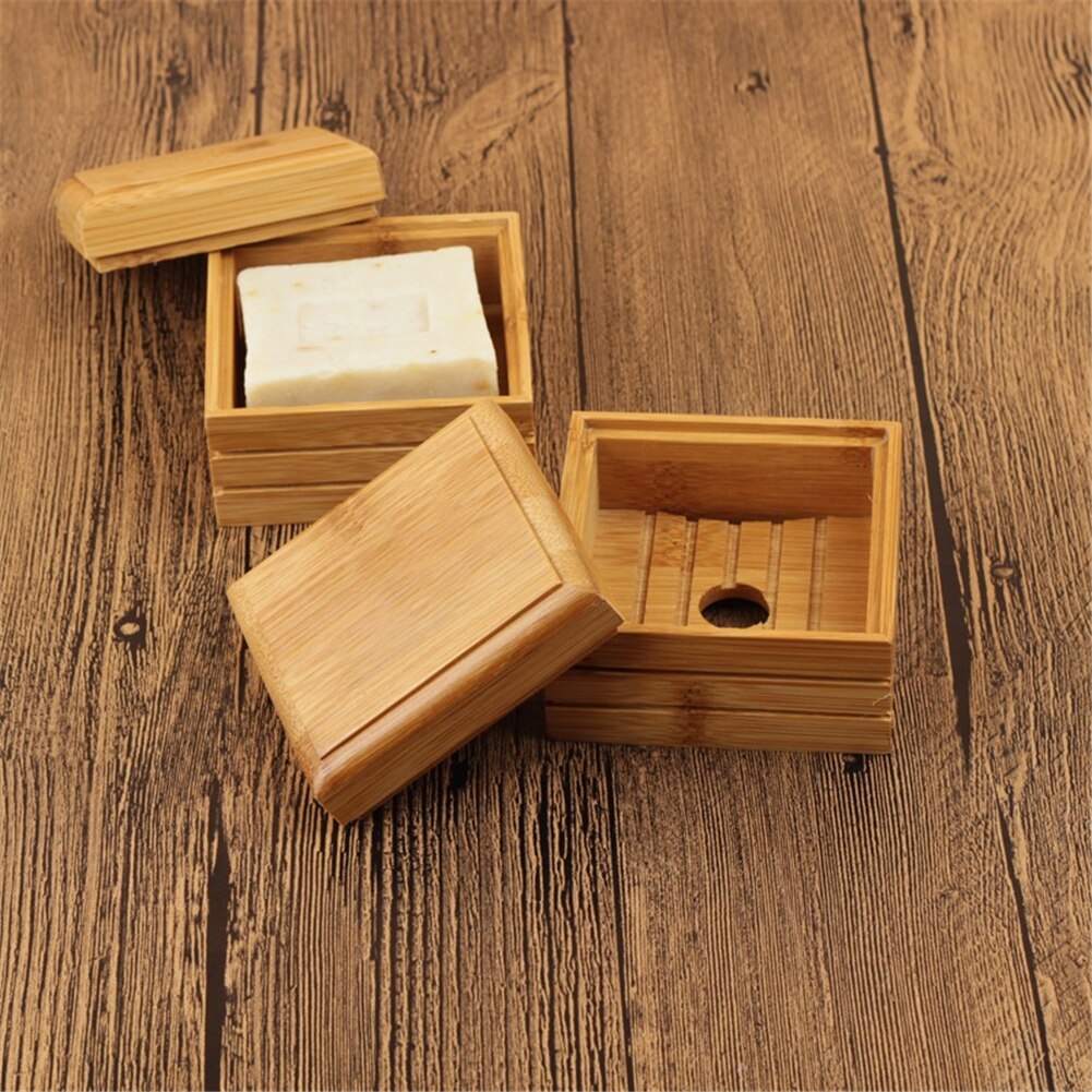 Anti Bacterial Bamboo Wooden Soap Box Anti Bacterial Bamboo Wooden Soap Box