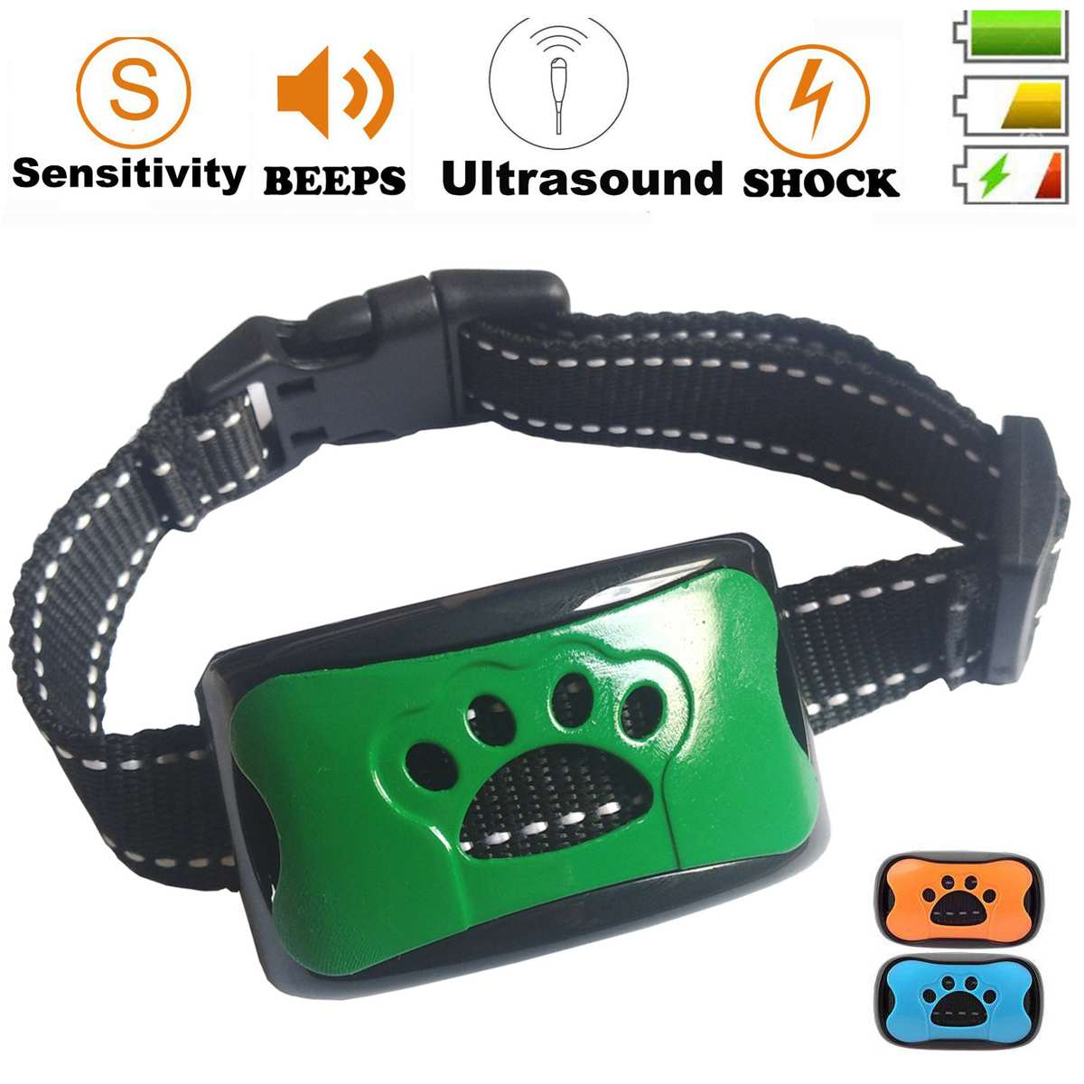 Anti Bark Dog Collar Rechargeable Collar Anti Bark Dog Collar Rechargeable Collar