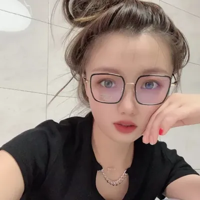 Anti Blue Light Big Square Eyeglasses Anti Blue Light Big Square Eyeglasses