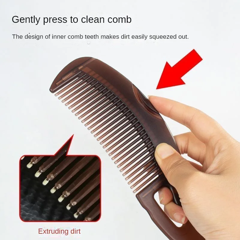 Anti-Dandruff Massage Comb Anti-Static Anti Tangling Hair Brush Press Anti-dandruff Oil Massage Cleansing Comb Styling