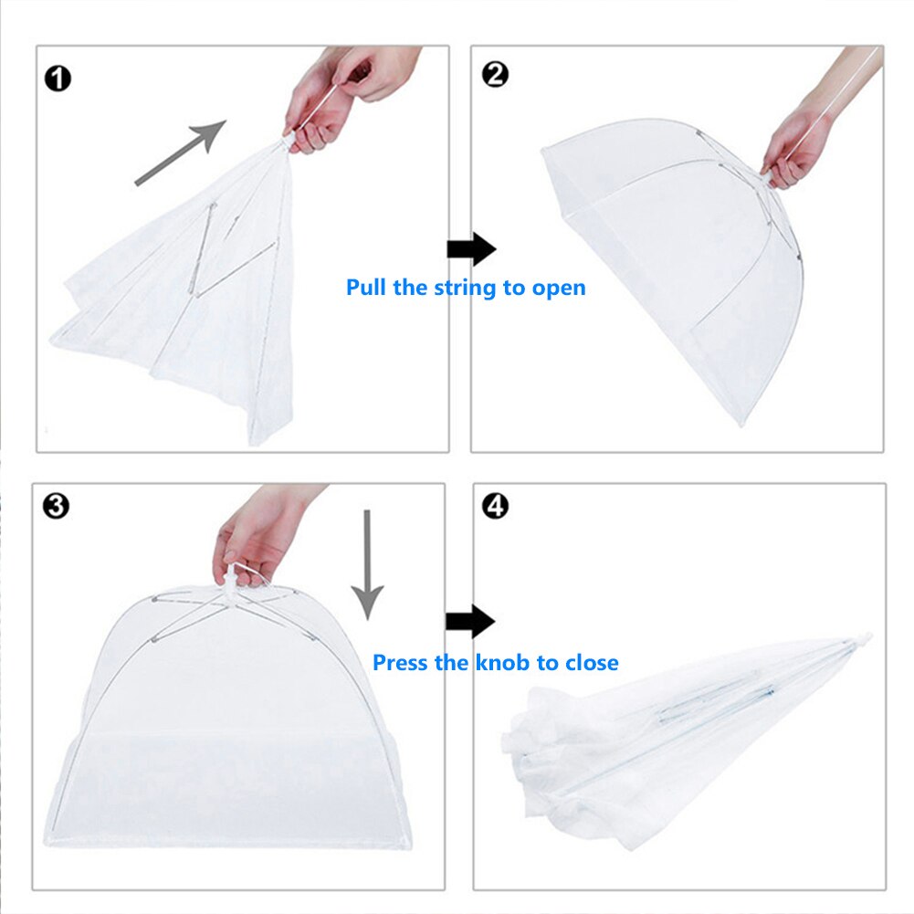 Anti Fly Mesh Pop Up Food Cover Anti Fly Mesh Pop Up Food Cover
