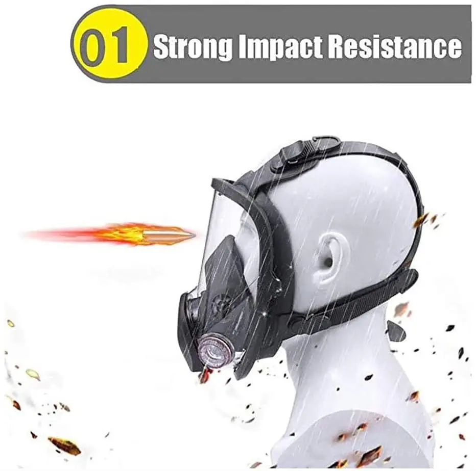 Anti-Fog Dustproof 6800 Full Face Gas Mask Industrial Painting Spraying Respirator Filter Safety Work Formaldehyde Anti-Fog Dustproof 6800 Full Face Gas Mask Industrial Painting Spraying Respirator Filter Safety Work Formaldehyde