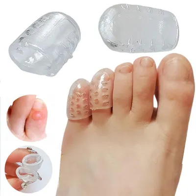 Anti Friction Silicone Toe Caps (10 Pcs)