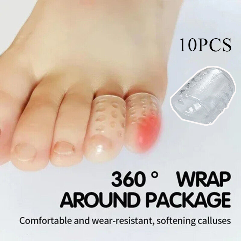 Anti Friction Silicone Toe Caps (10 Pcs) Anti Friction Silicone Toe Caps (10 Pcs)
