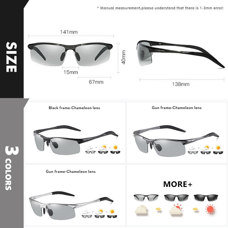 Anti Glare Photochromic Sunglass Anti Glare Photochromic Sunglass