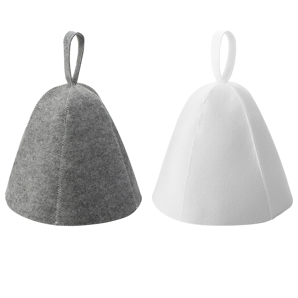 Anti Heat Sauna Hat Thicken Wool Felt Shower Cap Hair Turban Quickly Towel Drying Towel Hats Sauna Bathroom Accessories Anti Heat Sauna Hat Thicken Wool Felt Shower Cap Hair Turban Quickly Towel Drying Towel Hats Sauna Bathroom Accessories