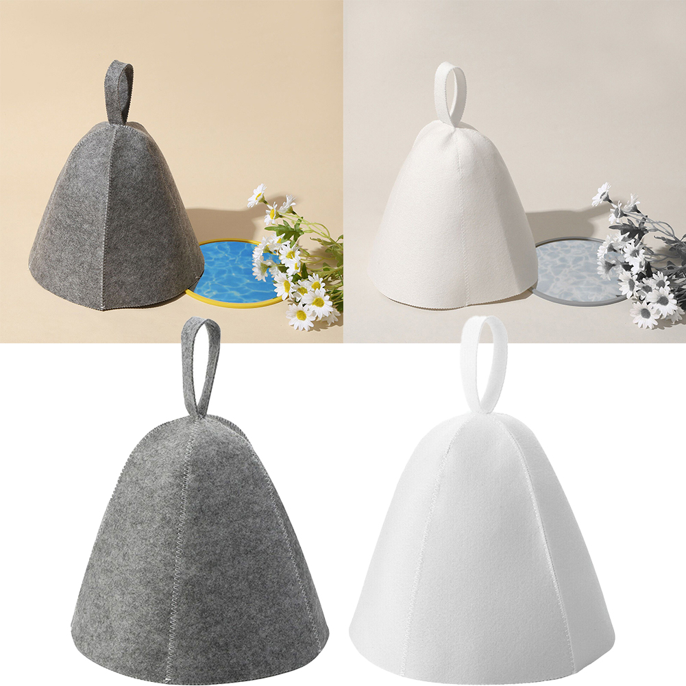 Anti Heat Sauna Hat Thicken Wool Felt Shower Cap Hair Turban Quickly Towel Drying Towel Hats Sauna Bathroom Accessories Anti Heat Sauna Hat Thicken Wool Felt Shower Cap Hair Turban Quickly Towel Drying Towel Hats Sauna Bathroom Accessories
