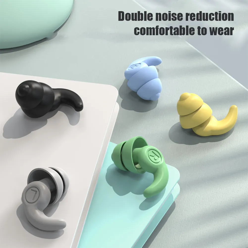 Anti Noise Silicone Earplugs Waterproof Swimming Ear Plugs For Sleeping Diving Surf Soft Comfort Natation Swimming Ear Anti Noise Silicone Earplugs Waterproof Swimming Ear Plugs For Sleeping Diving Surf Soft Comfort Natation Swimming Ear