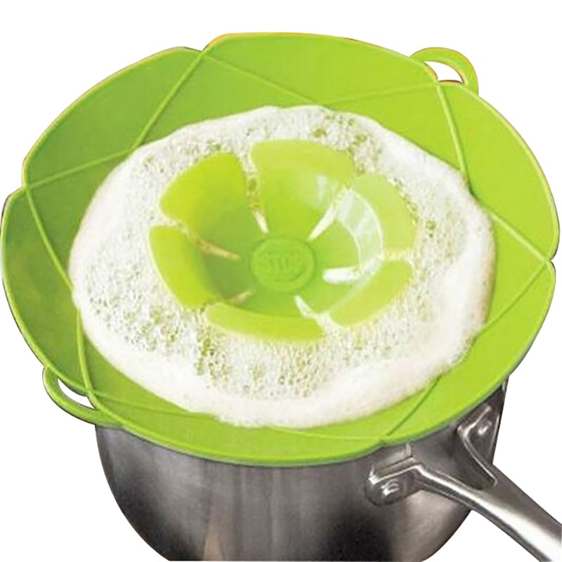Anti Overflow Silicone Spill Stopper Lid Anti Overflow Silicone Spill Stopper Lid