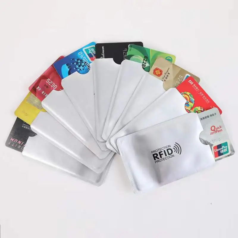 Anti RFID Card Holder Blocking Reader Lock Bank Card ID Card Case Protector Metal Credit Card Holder Aluminium Case Anti RFID Card Holder Blocking Reader Lock Bank Card ID Card Case Protector Metal Credit Card Holder Aluminium Case