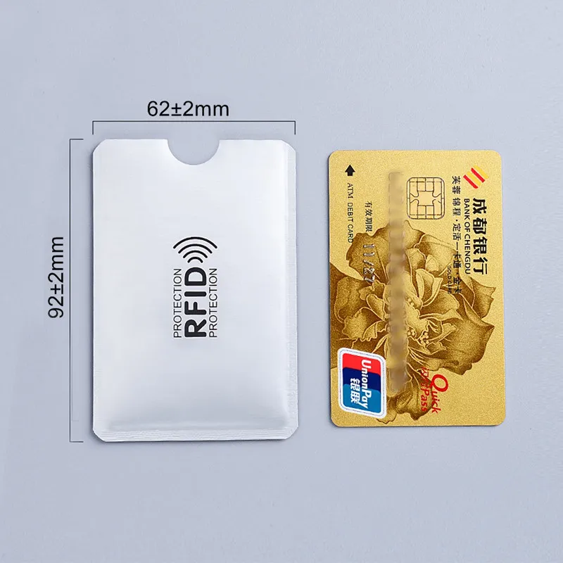 Anti RFID Card Holder Blocking Reader Lock Bank Card ID Card Case Protector Metal Credit Card Holder Aluminium Case Anti RFID Card Holder Blocking Reader Lock Bank Card ID Card Case Protector Metal Credit Card Holder Aluminium Case