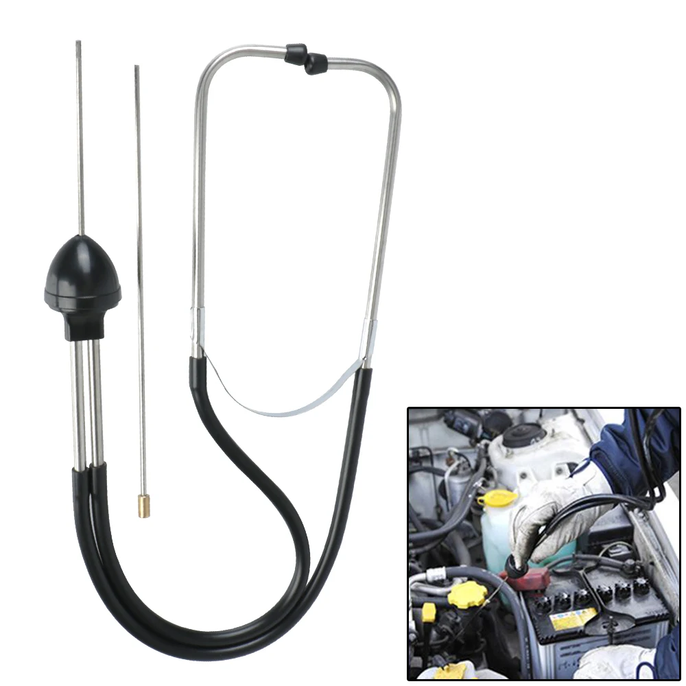 Anti-shocked Engine Analyzer Auto Engine Hearing Tool Car Engine Block Diagnostic Tool Mechanics Cylinder Stethoscope Anti-shocked Engine Analyzer Auto Engine Hearing Tool Car Engine Block Diagnostic Tool Mechanics Cylinder Stethoscope