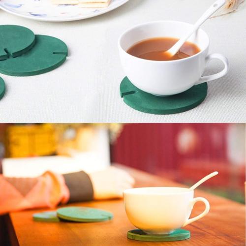 Anti Skid EVA Cactus Coaster (6pcs) Anti Skid EVA Cactus Coaster (6pcs)