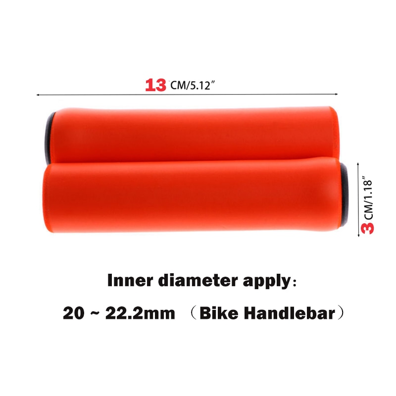 Anti Slip Bike Handlebar Grips (1Pair) Anti Slip Bike Handlebar Grips (1Pair)