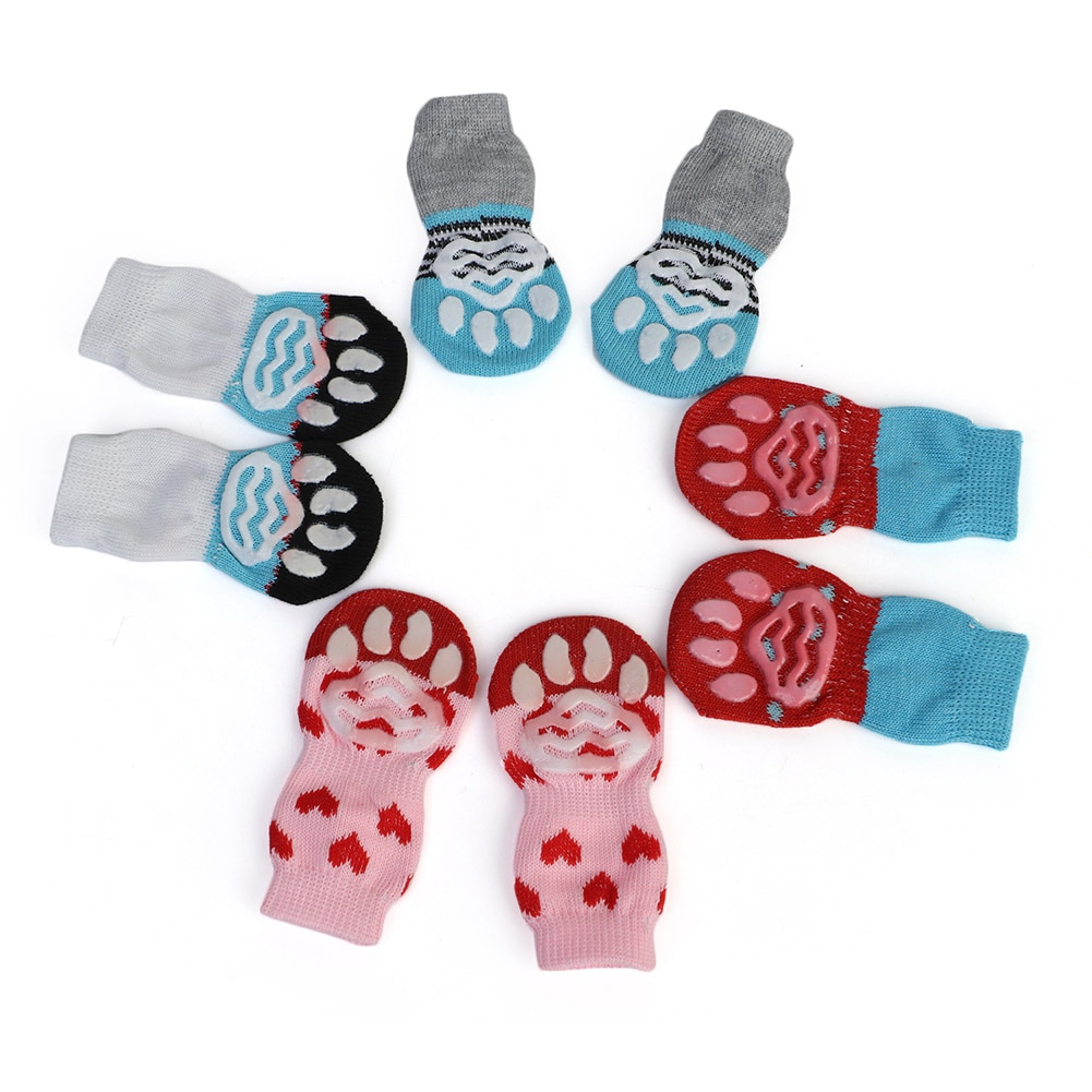 Anti Slip Dog Socks Paw Protectors (4 pcs) Anti Slip Dog Socks Paw Protectors (4 pcs)