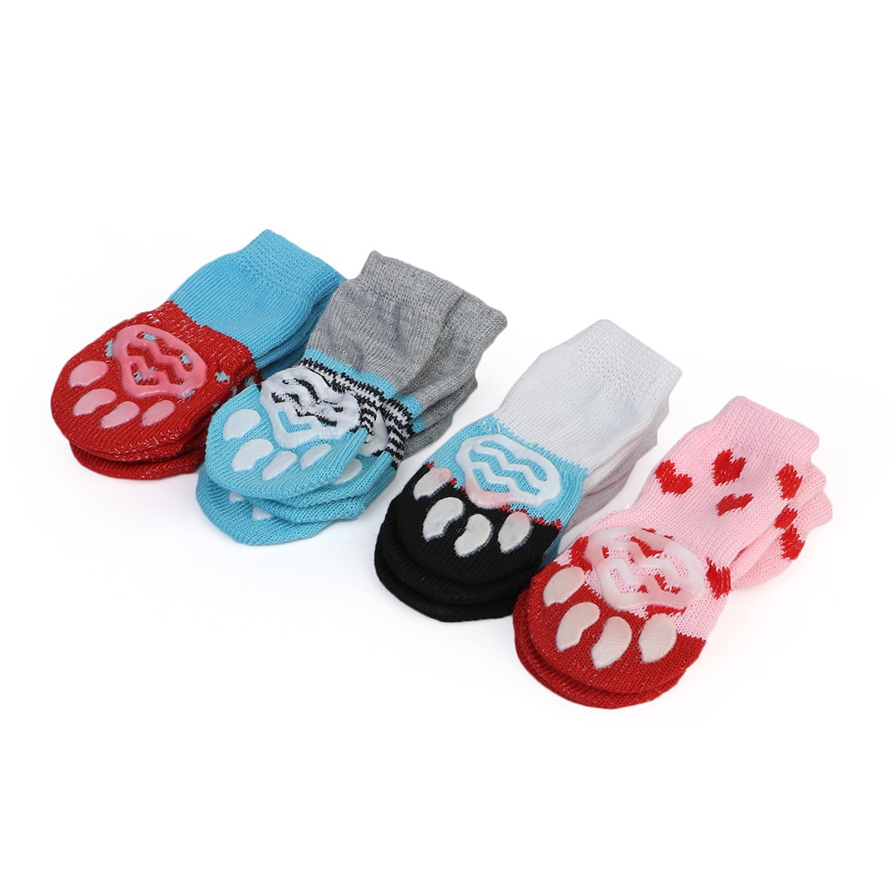 Anti Slip Dog Socks Paw Protectors (4 pcs) Anti Slip Dog Socks Paw Protectors (4 pcs)