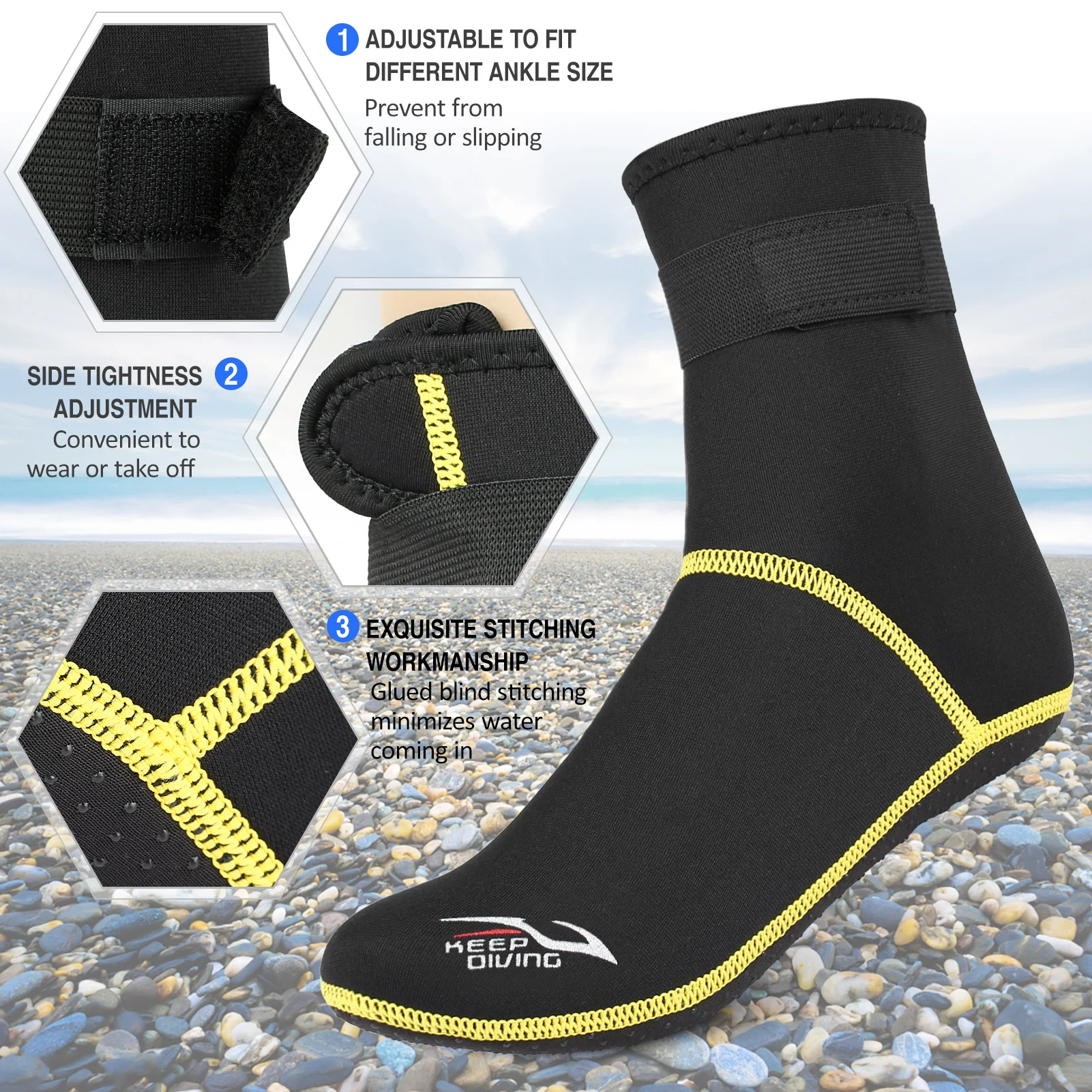 Anti-Slip Scuba Diving Socks Anti-Slip Scuba Diving Socks