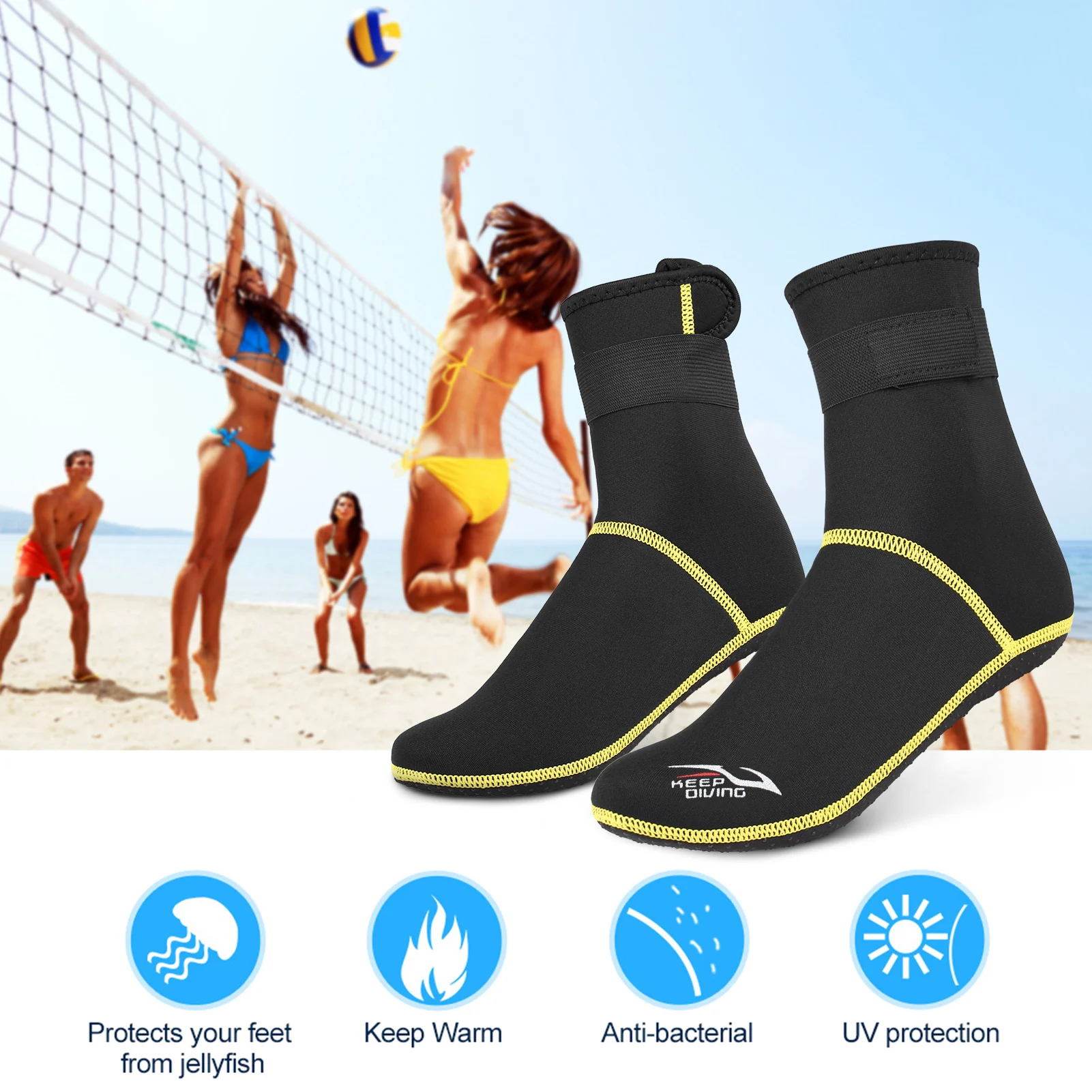 Anti-Slip Scuba Diving Socks Anti-Slip Scuba Diving Socks