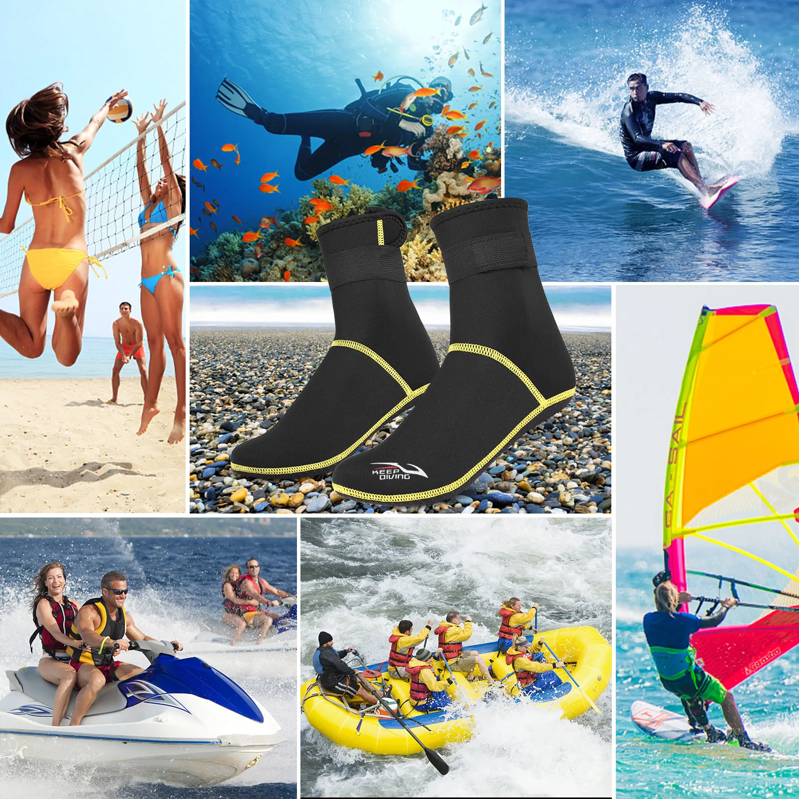 Anti-Slip Scuba Diving Socks Anti-Slip Scuba Diving Socks