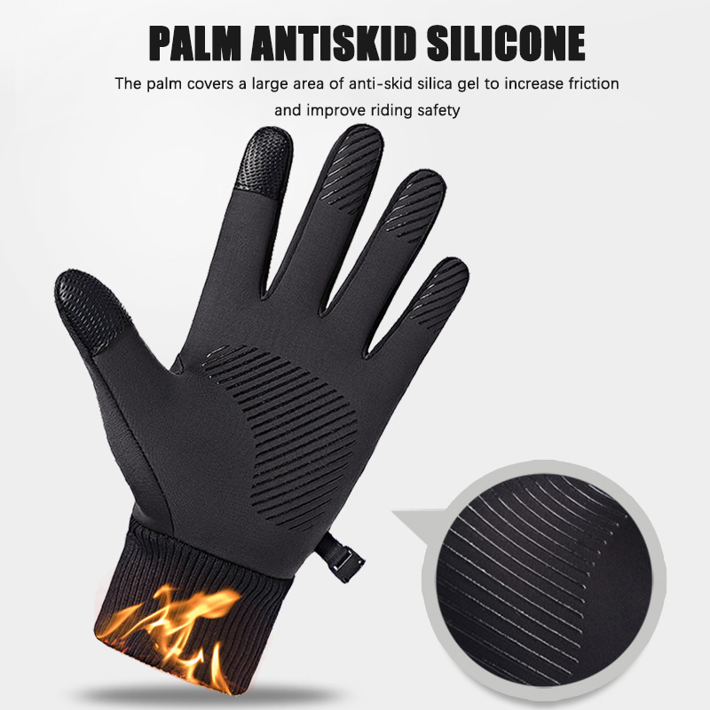 Anti Slip Windproof Thermal Winter Gloves with Touchscreen Fingers Anti Slip Windproof Thermal Winter Gloves with Touchscreen Fingers