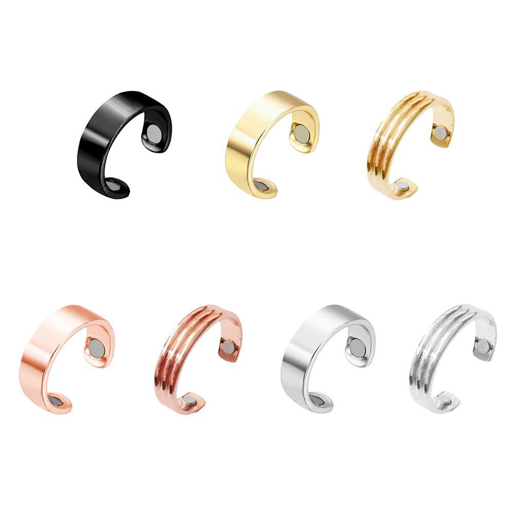 Anti Snoring Ring Magnetic Therapy Acupressure Treatment Against Finger Ring Anti Snore Sleep Aid for Snoring
