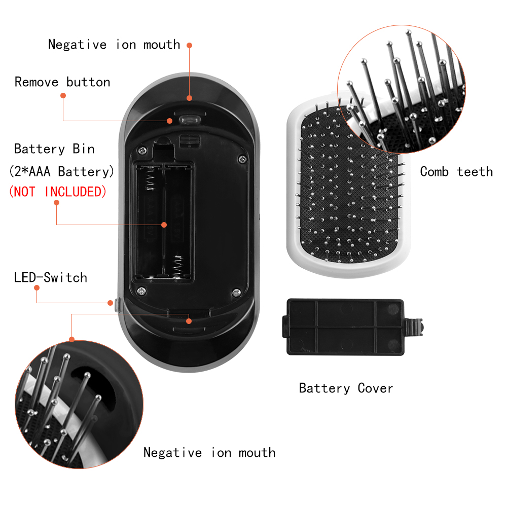 Anti Static Ionic Hair Massage Comb