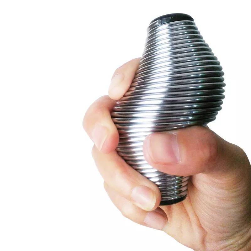 Anti Stress Ball Metal Spring Grip Ball Hand Finger Fitness Ball Grip Strength Enhancer Relieve Anxiety Decompression Anti Stress Ball Metal Spring Grip Ball Hand Finger Fitness Ball Grip Strength Enhancer Relieve Anxiety Decompression