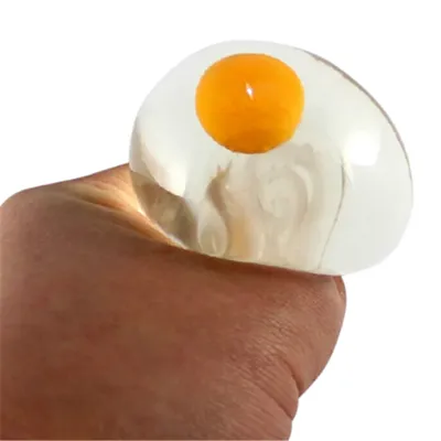 Anti Stress Sunny Side Up Egg Fidget Toy