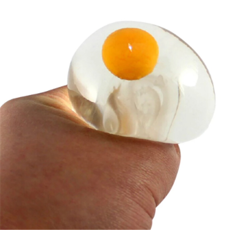 Anti Stress Sunny Side Up Egg Fidget Toy