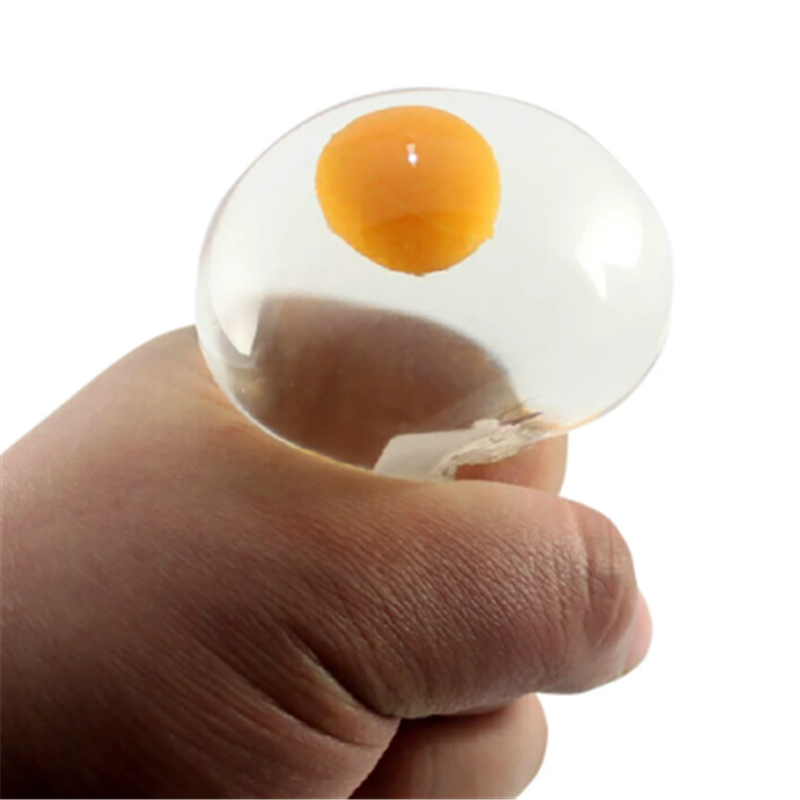 Anti Stress Sunny Side Up Egg Fidget Toy