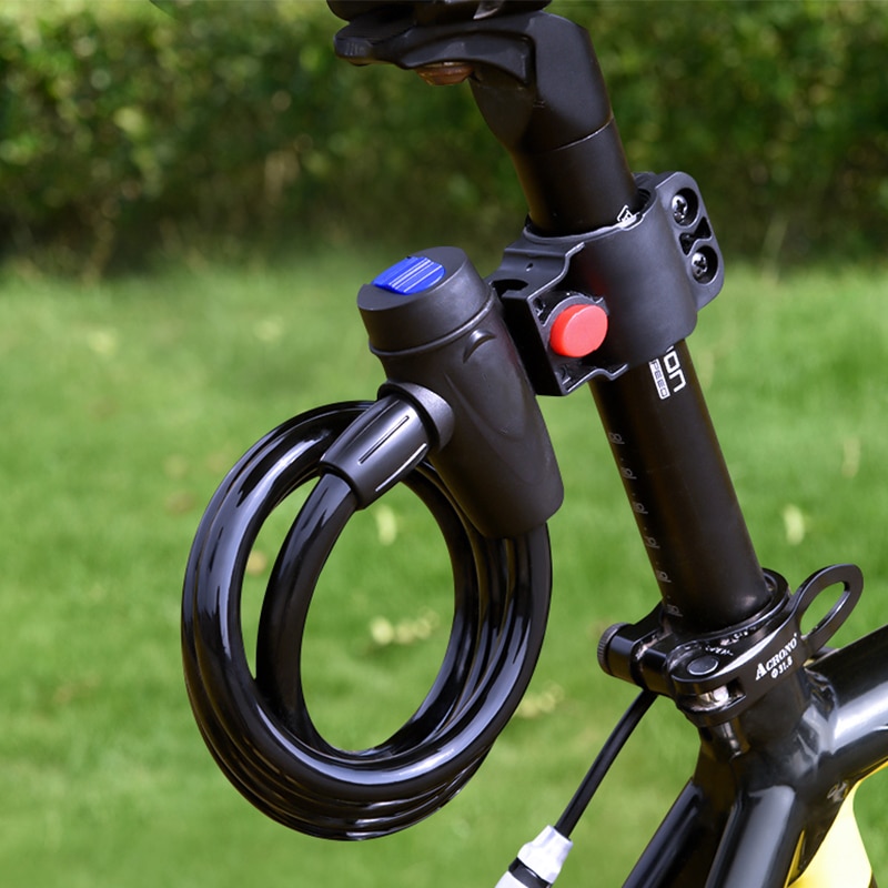 Anti-Theft Coil Cable Bike Lock Anti-Theft Coil Cable Bike Lock