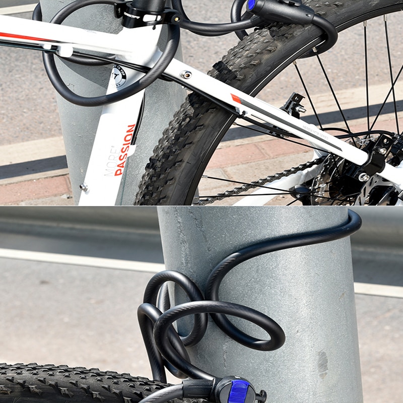 Anti-Theft Coil Cable Bike Lock Anti-Theft Coil Cable Bike Lock