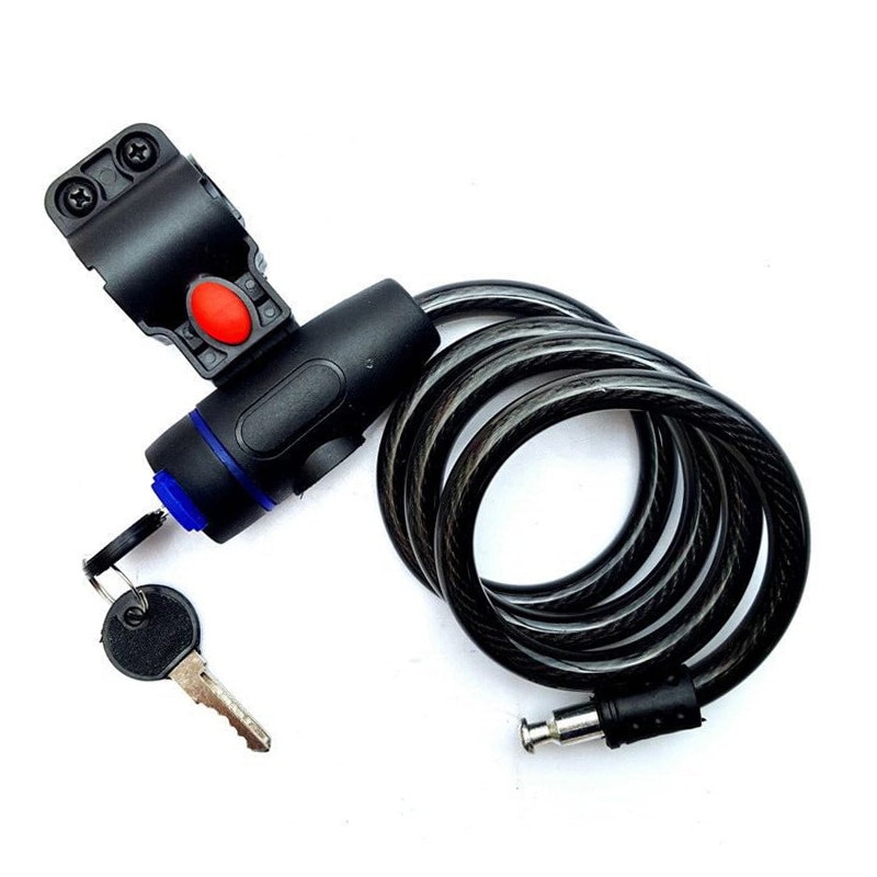 Anti-Theft Coil Cable Bike Lock Anti-Theft Coil Cable Bike Lock