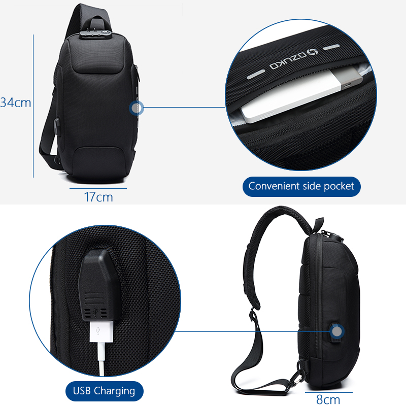 Anti Theft Crossbody Bag Shoulder Bag Anti Theft Crossbody Bag Shoulder Bag