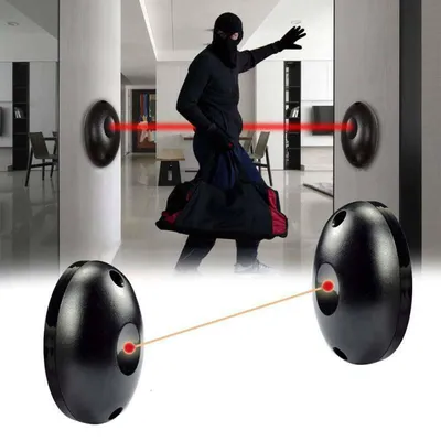 Anti Theft Motion Detector Infrared Sensor Alarm Security for Home Office Warehouse Anti-Theft Infrared Sensor Alarm