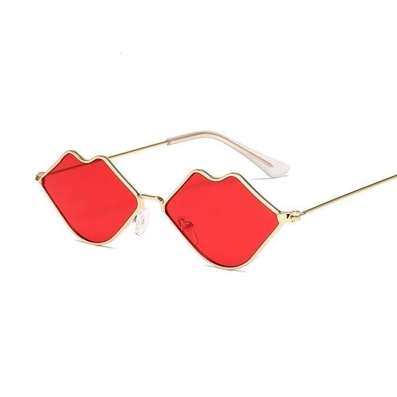 Anti UV Retro Style Lips Sunglasses