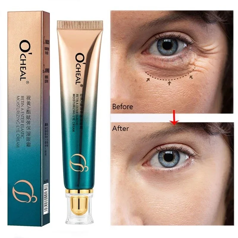 Anti Wrinkle Eye Cream Retinol Fade Fine Lines Anti-dark Circles Remove Eye Bags Anti-aging Firming Eye Serum Eye Care
