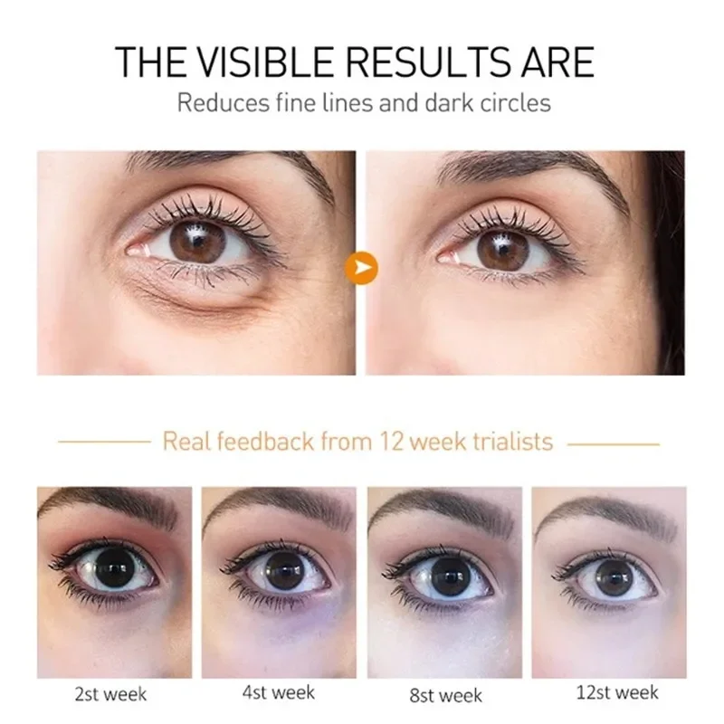 Anti Wrinkle Eye Cream Retinol Fade Fine Lines Anti-dark Circles Remove Eye Bags Anti-aging Firming Eye Serum Eye Care