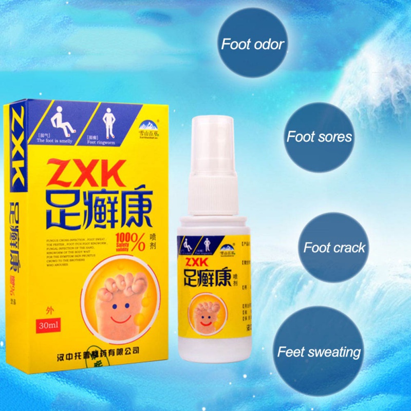 Antibacterial Deodorant Foot Spray