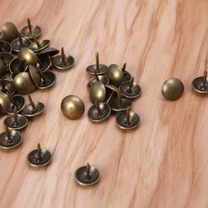 Antique Brass Upholstery Tacks (100pcs)