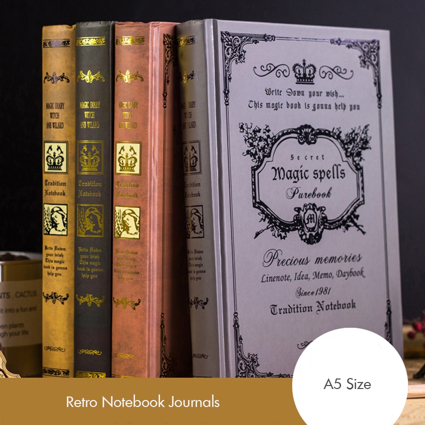 Antique Notebook Vintage Planner and Journal
