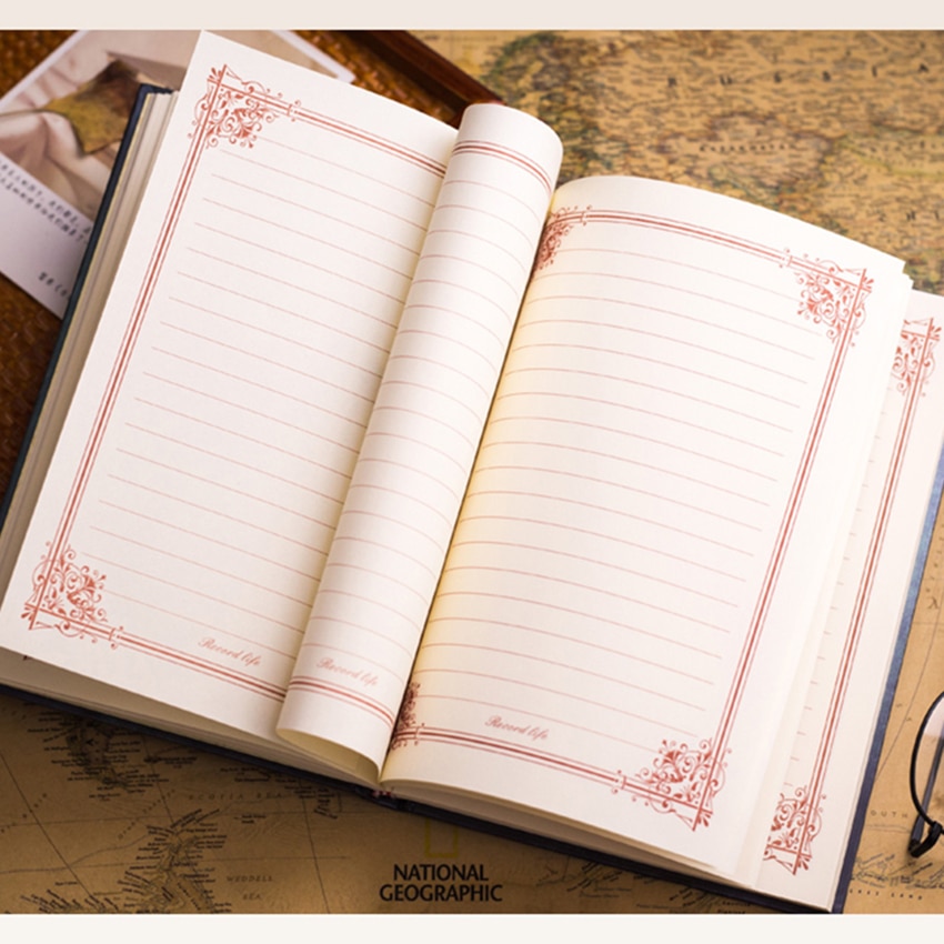 Antique Notebook Vintage Planner and Journal